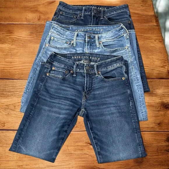 LOT of three (3) men’s American Eagle jeans. - Picture 3 of 10